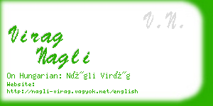 virag nagli business card